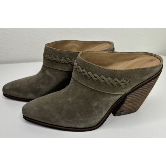 Sam Edelman Women's Alison Western Mule in Desert Olive Size 9 - Picture 3 of 14